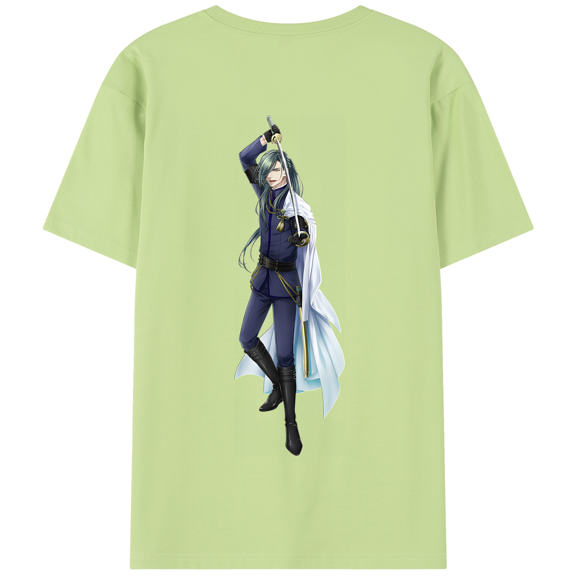 （画像用） 刀剣乱舞 Touken Ranbu 綿100％半袖Tシャツ（背面プリント）
